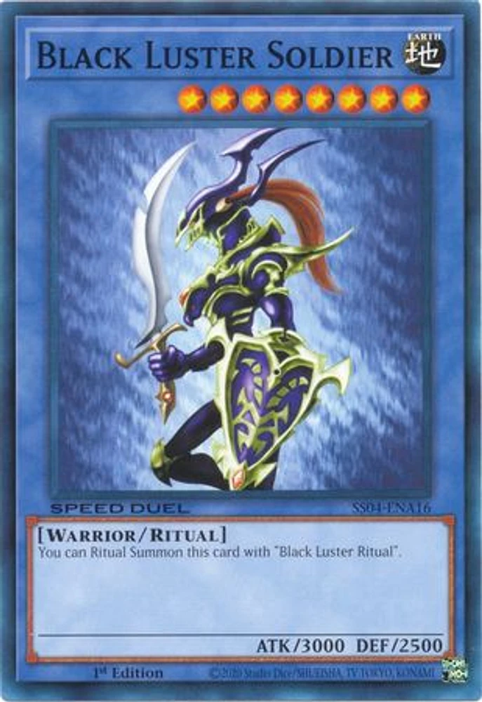 Black Luster Soldier - SS04-ENA16 - Common - 1st Edition