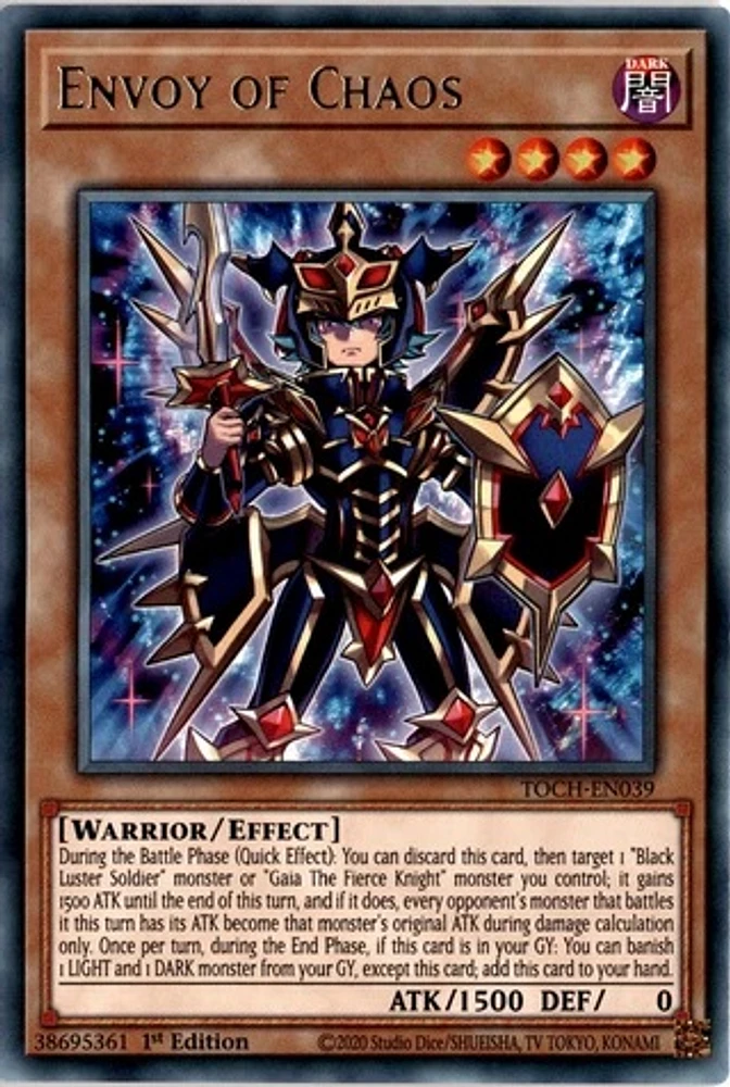 Envoy of Chaos - TOCH-EN039 - Rare - 1st Edition