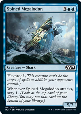 Spined Megalodon - Foil