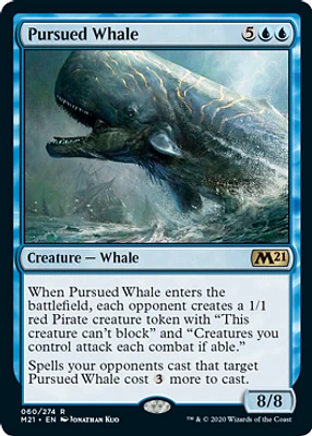 Pursued Whale