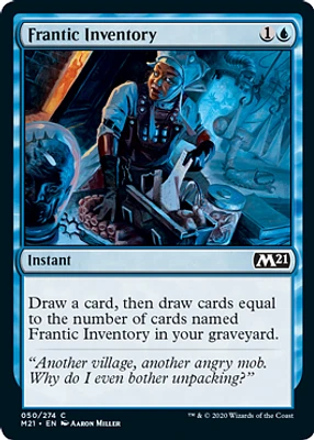 Frantic Inventory - Foil