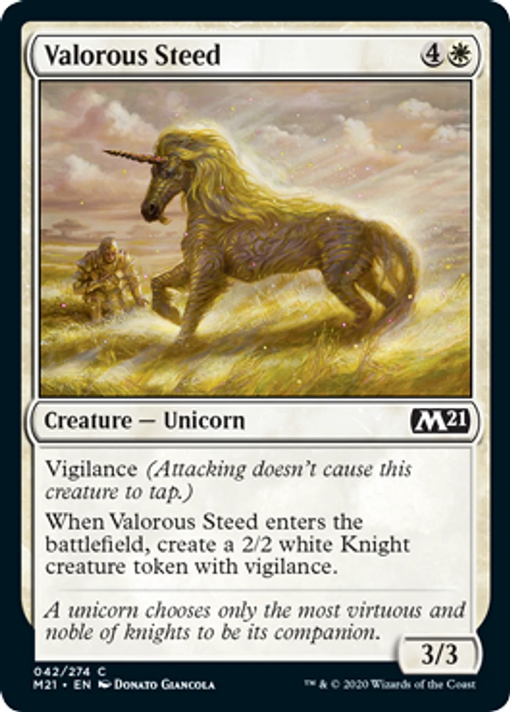 Valorous Steed - Foil