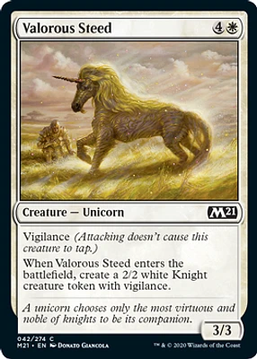 Valorous Steed - Foil