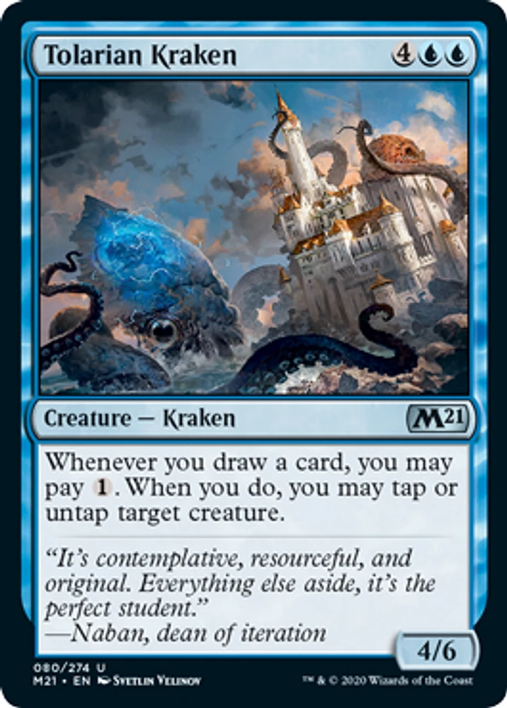 Tolarian Kraken - Foil