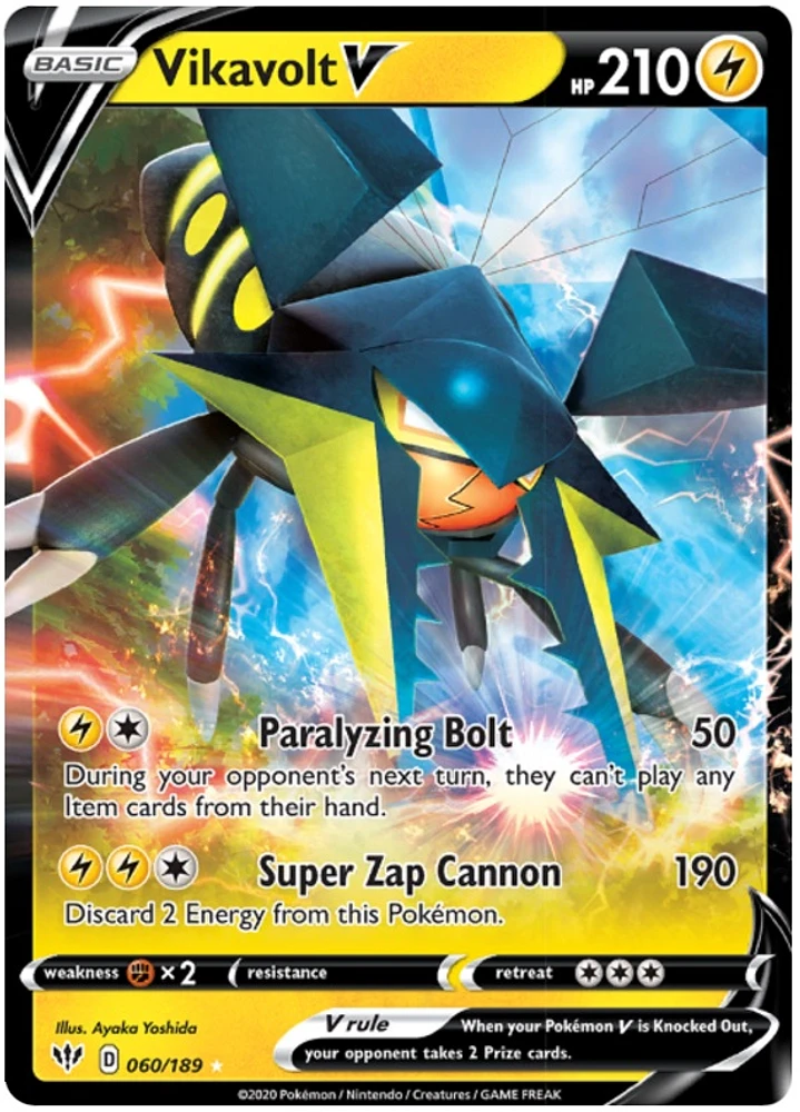 Vikavolt V - 060/189 - Ultra Rare