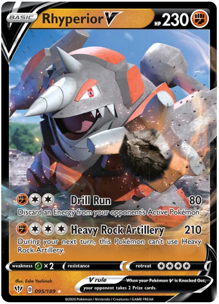 Rhyperior V - 095/189 - Ultra Rare