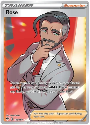 Rose - 189/189 - Full Art Ultra Rare