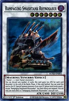 Rampaging Smashtank Rhynosaber - ROTD-EN093 - Super Rare - 1st Edition