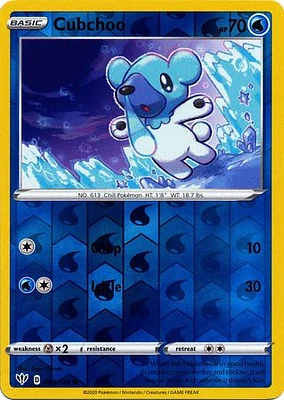 Cubchoo - 048/189 - Common - Reverse Holo