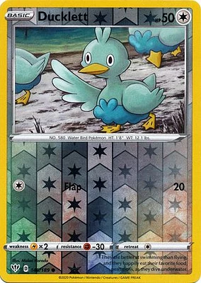 Ducklett - 148/189 - Common - Reverse Holo