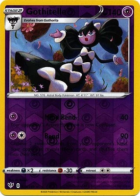 Gothitelle - 075/189 - Rare - Reverse Holo