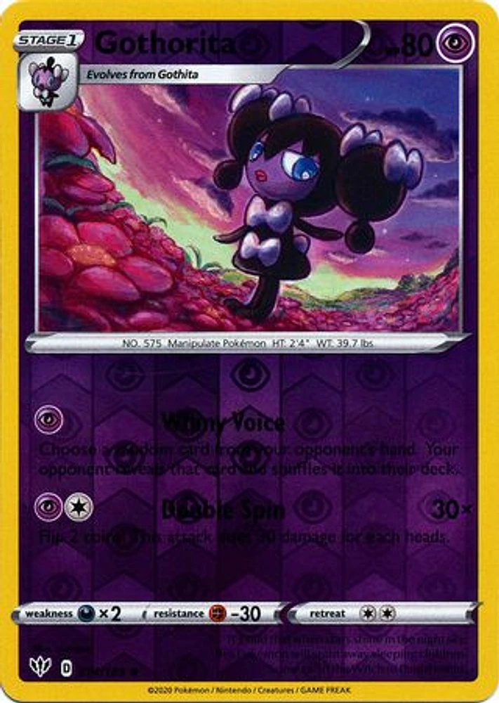 Gothorita - 074/189 - Uncommon - Reverse Holo