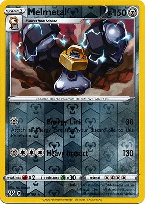 Melmetal - 130/189 - Rare - Reverse Holo