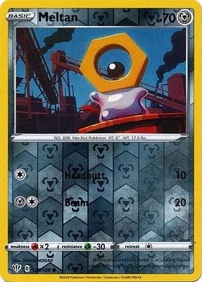 Meltan - 129/189 - Common - Reverse Holo