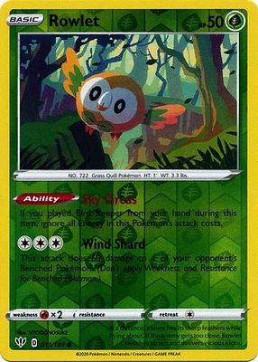 Rowlet - 011/189 - Common - Reverse Holo