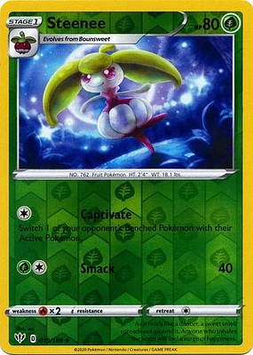 Steenee - 015/189 - Uncommon - Reverse Holo