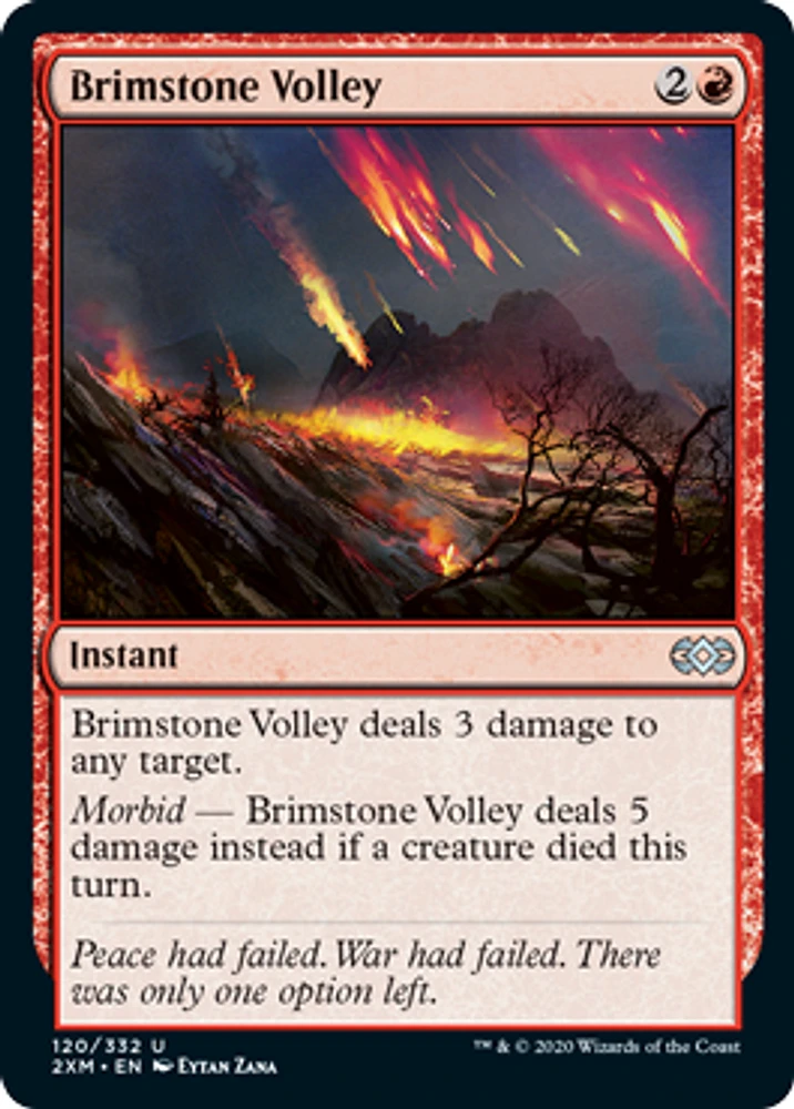 Brimstone Volley