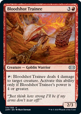 Bloodshot Trainee - Foil