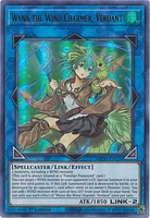 Wynn the Wind Charmer, Verdant - MP20-EN124 - Ultra Rare - 1st Edition