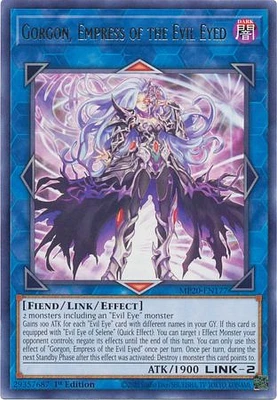 Gorgon, Empress of the Evil Eyed - MP20-EN177 - Rare - 1st Edition