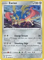 Zacian - 139/192 - Cracked Ice Holo Theme Deck Exclusive