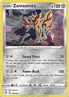 Zamazenta - 140/192 - Cracked Ice Holo Theme Deck Exclusive