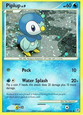 Piplup - 93/130 - Cosmos Holo