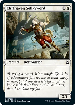 Cliffhaven Sell-Sword - Foil