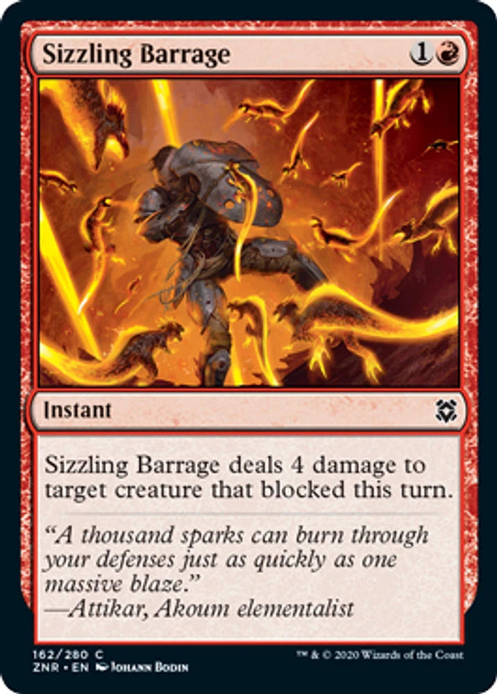 Sizzling Barrage