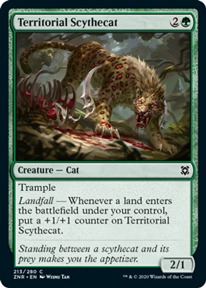 Territorial Scythecat