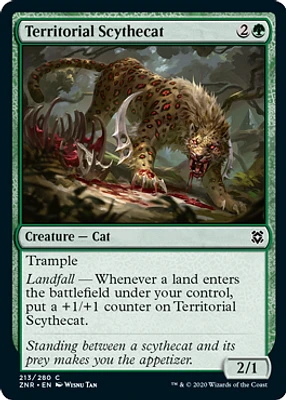 Territorial Scythecat