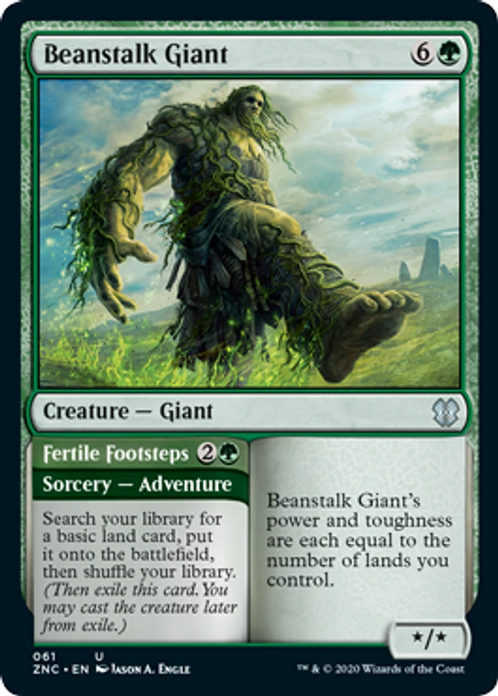 Beanstalk Giant // Fertile Footsteps