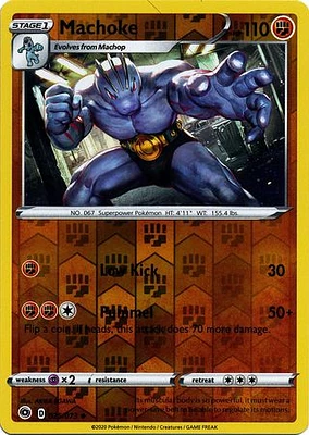 Machoke - 025/073 - Uncommon - Reverse Holo