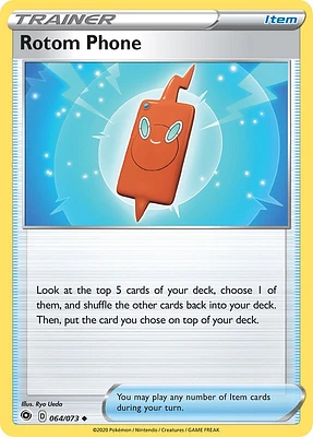 Rotom Phone - 064/073 - Uncommon