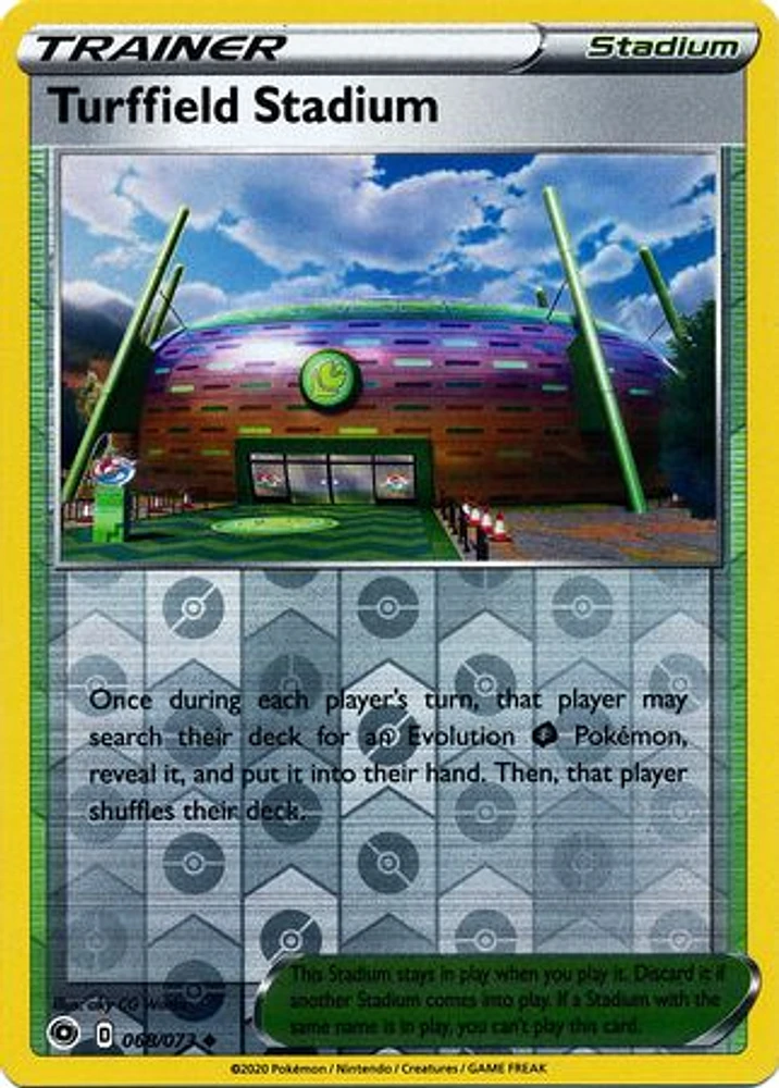 Turffield Stadium - 068/073 - Uncommon - Reverse Holo