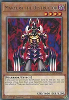 Makyura the Destructor - LED7-EN008 - Rare - 1st Edition