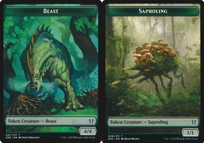 Beast Token // Saproling Token