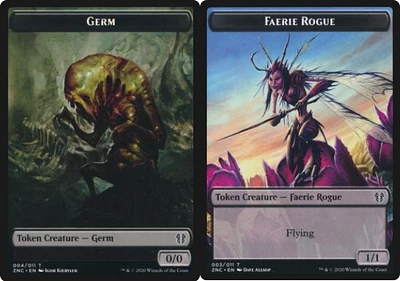 Germ Token // Faerie Rogue Token