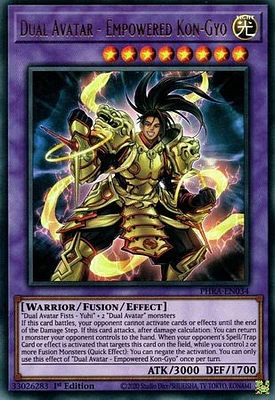 Dual Avatar - Empowered Kon-Gyo - PHRA-EN034 - Ultra Rare - 1st Edition