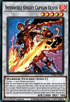 Infernoble Knight Captain Oliver - PHRA-EN038 - Super Rare - 1st Edition