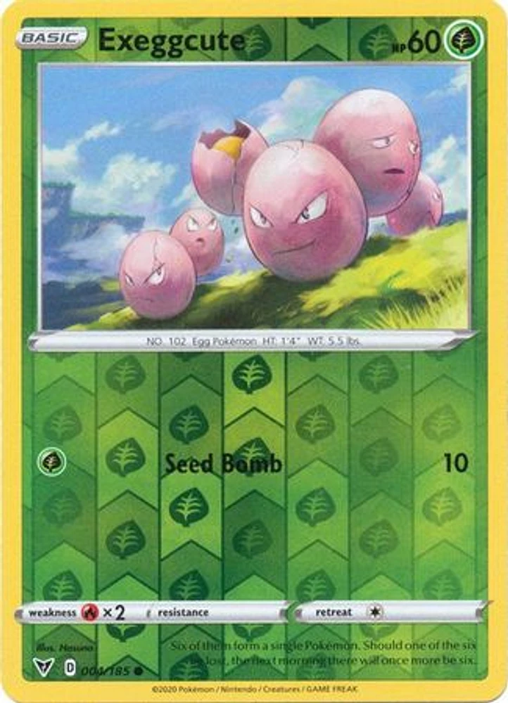 Exeggcute - 004/185 - Common - Reverse Holo