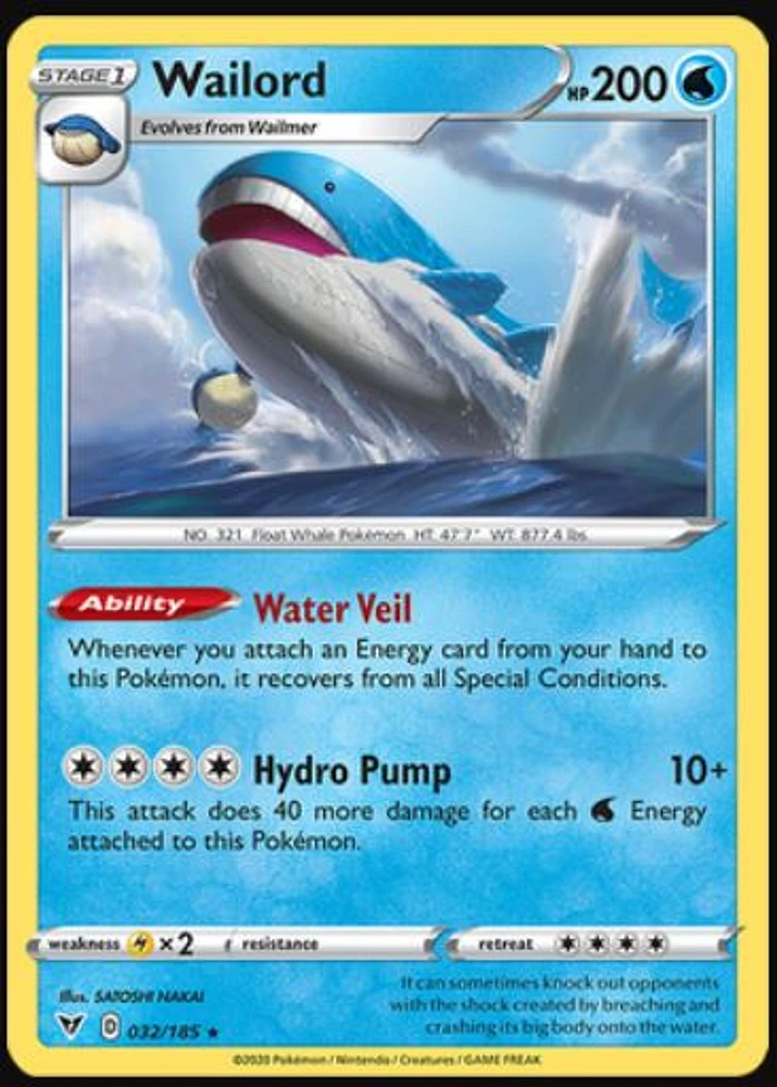 Wailord - 032/185