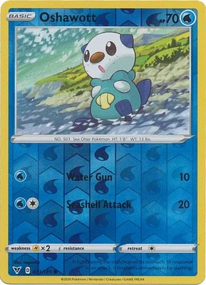 Oshawott - 033/185 - Common - Reverse Holo