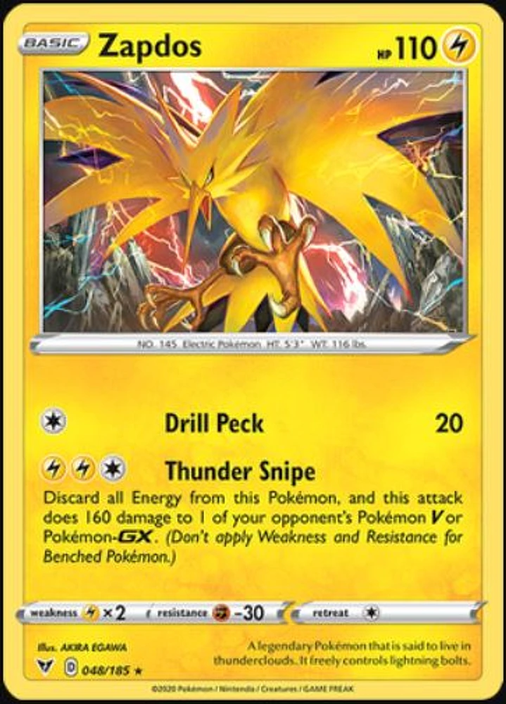 Zapdos - 048/185 - Holo Rare