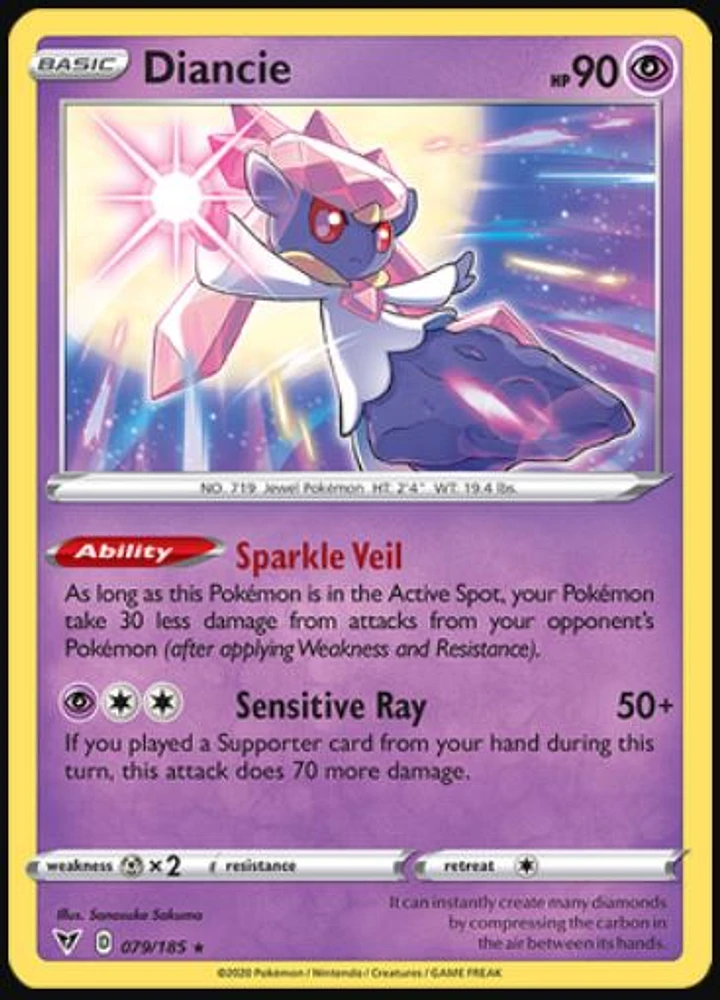 Diancie - 079/185 - Holo Rare