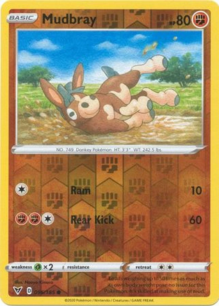 Mudbray - 096/185 - Common - Reverse Holo