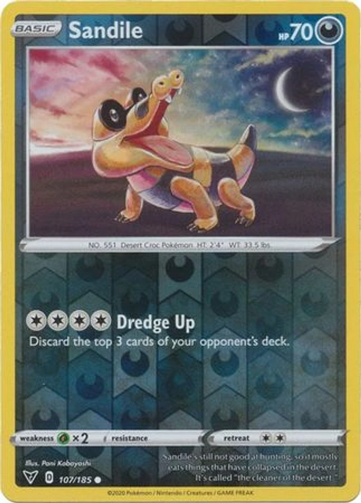 Sandile - 107/185 - Common - Reverse Holo