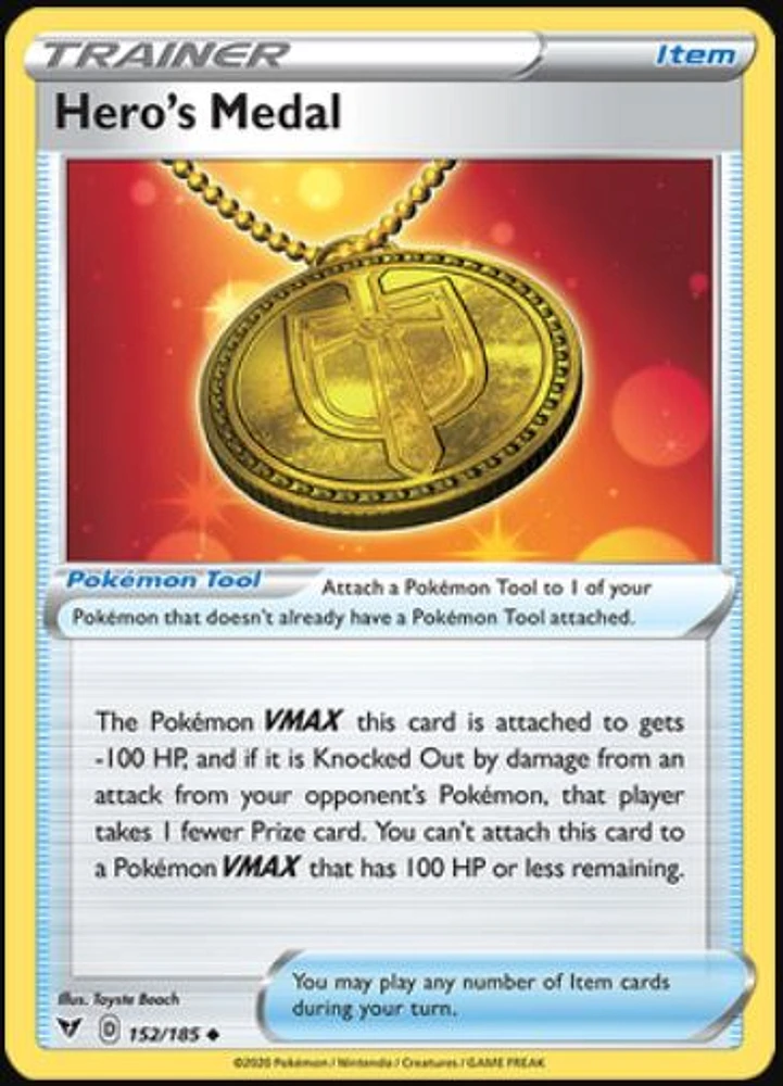 Hero's Medal - 152/185 - Uncommon
