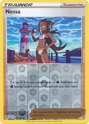 Nessa - 157/185 - Uncommon - Reverse Holo