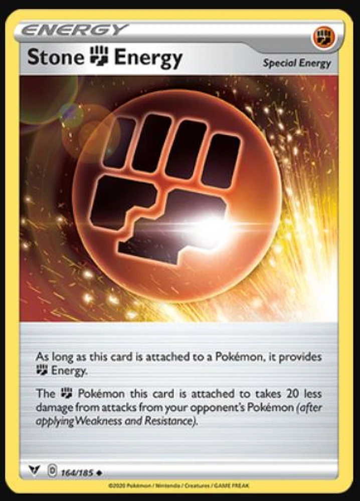 Stone Fighting Energy - 164/185 - Uncommon